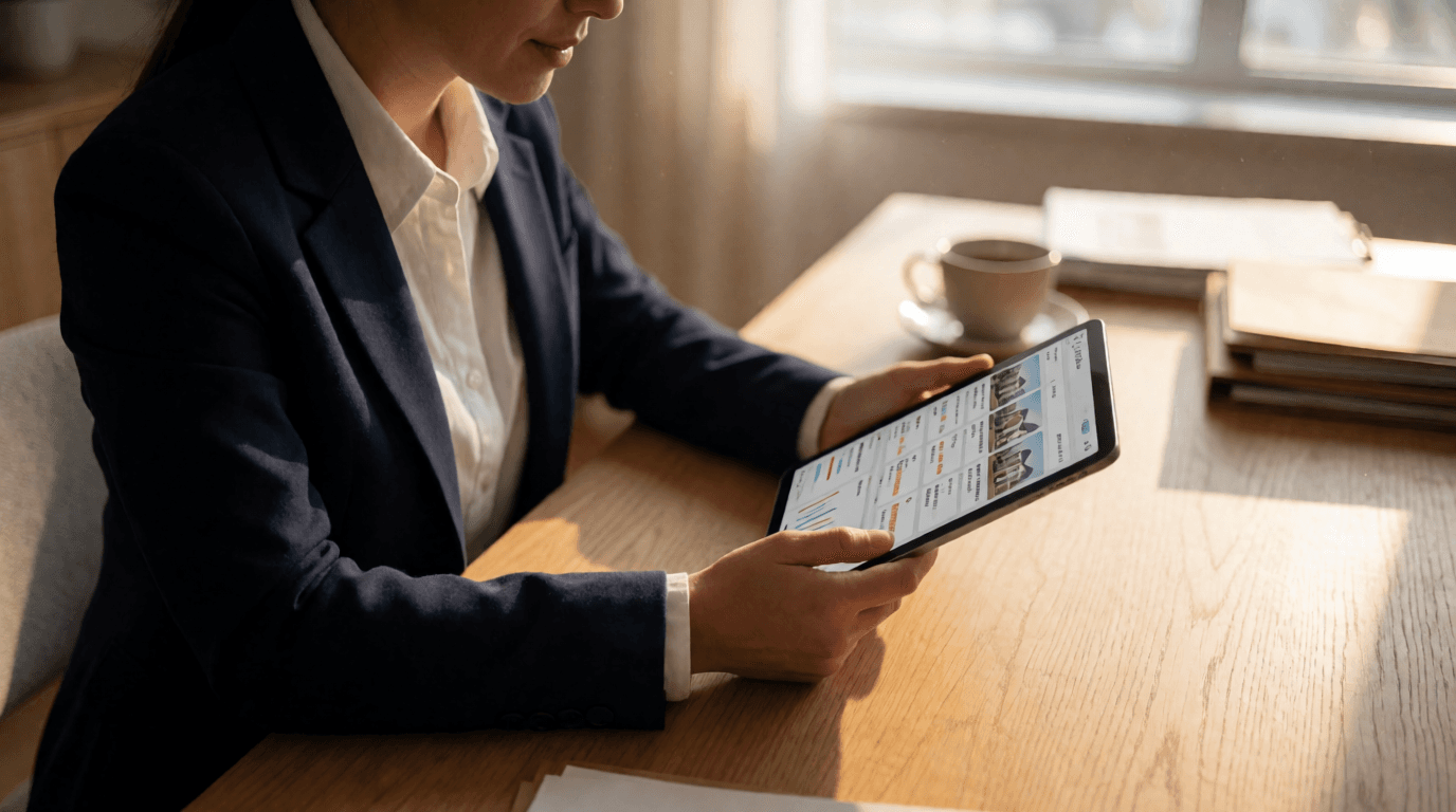 business technology office implement real estate crm